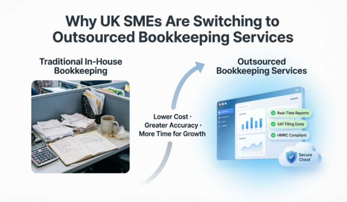 Why UK SMEs Are Switching to Outsourced Bookkeeping Services